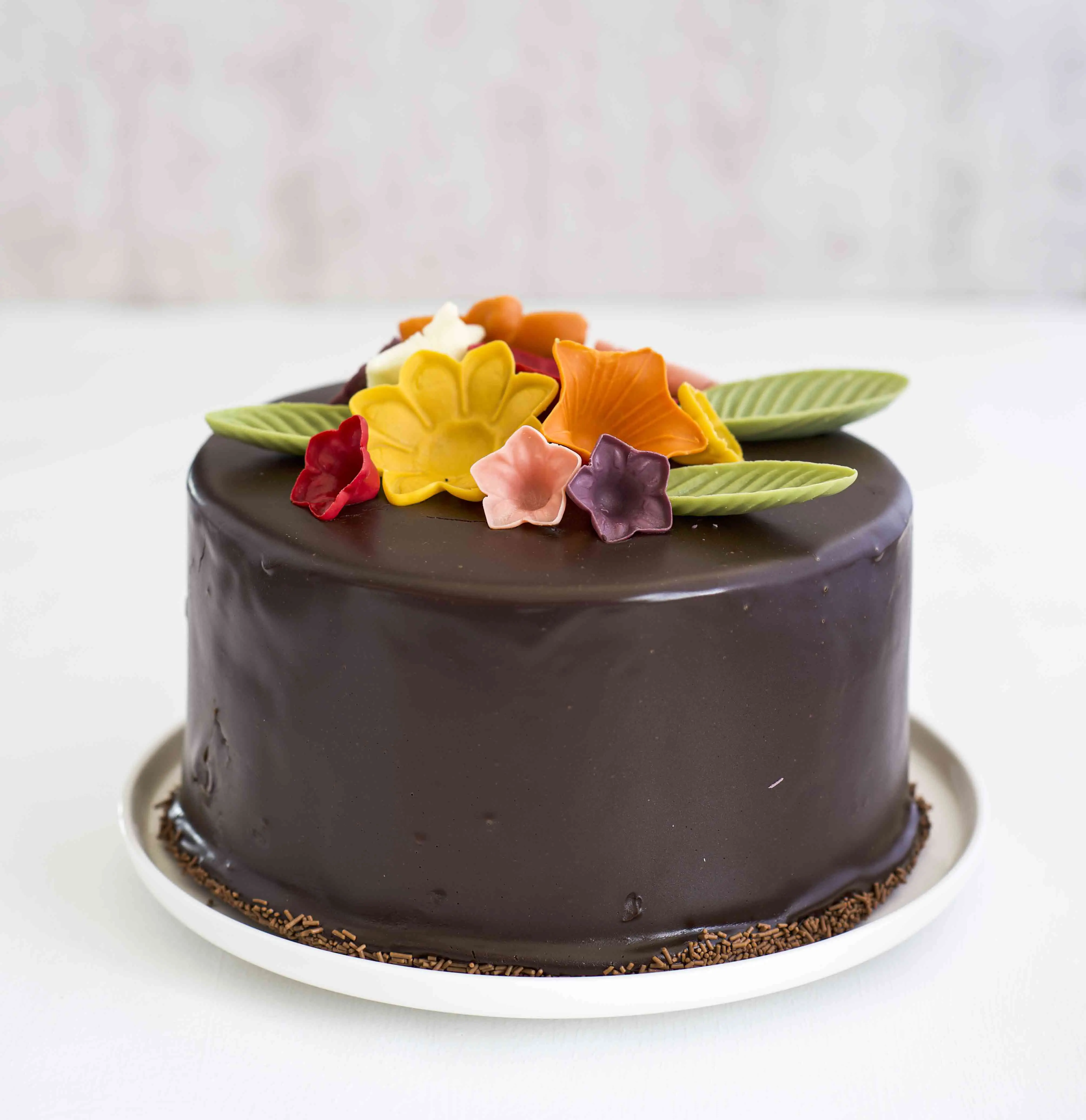 Chocolate Cake - Rose Cake — KACHEN