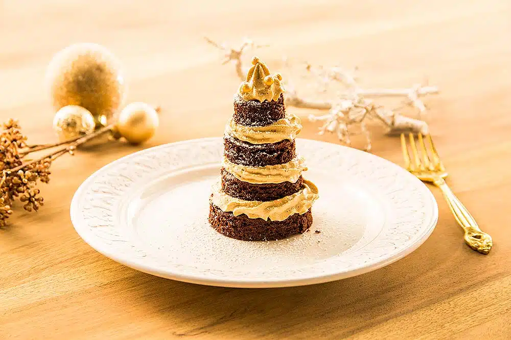 Celebration Dessert Brownie Tiramisu