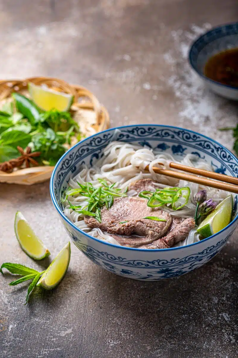 Pho Bo Vietnamese Beef Noodle Soup