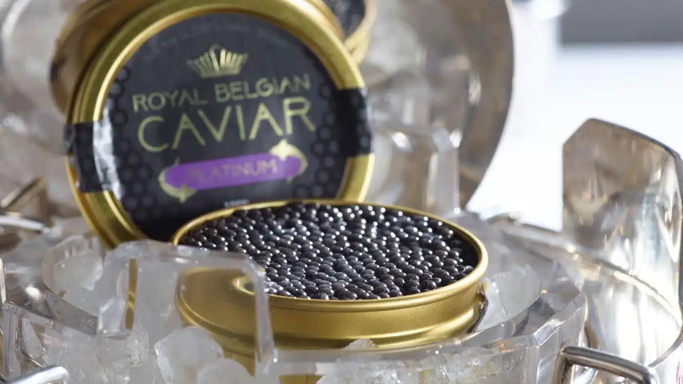 Two tins of Caviar d Aquitaine Royale from Caviar 